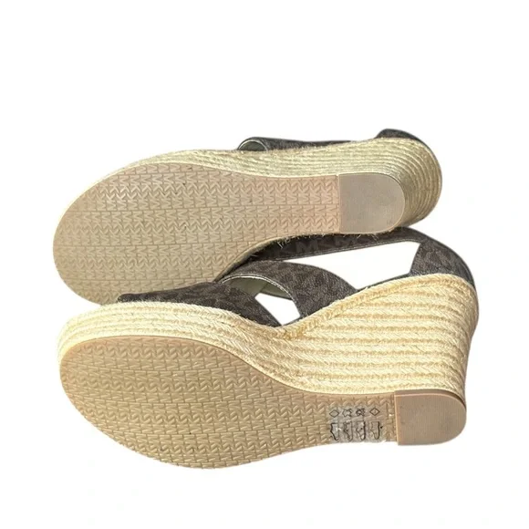 MICHAEL Michael Kors Damita Zip Up Espadrille Wedges - Picture 10 of 11